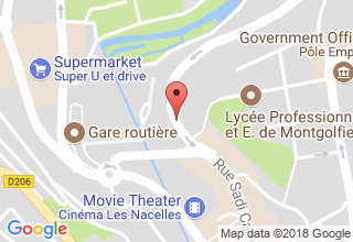 Plan de localisation de Mantelin Edith