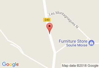 Plan de localisation de Roussel Christelle