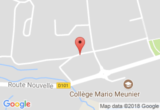 Plan de localisation de Vescera Maurice