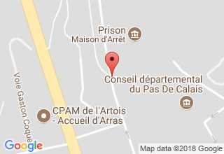 Plan de localisation de Architecte Jean Louis Descamps