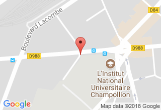 Plan de localisation de ARCS Sarl d'Architecture