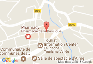 Plan de localisation de Ateliers Architect Maironi