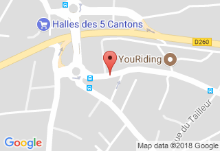Plan de localisation de Blandin Pascal (EURL)