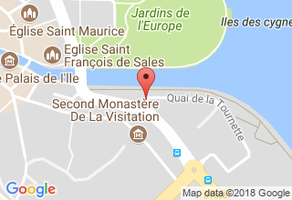 Plan de localisation de Bonnot Yves
