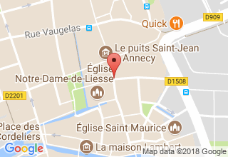 Plan de localisation de Brusson Jean-Paul
