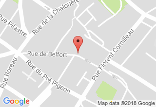 Plan de localisation de Cailleau Jean-Grégoire