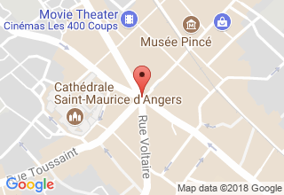 Plan de localisation de Edifices Architectes (SARL)