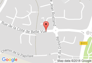Plan de localisation de Foucal Bruno