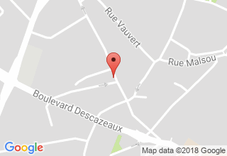 Plan de localisation de Hubert Yves