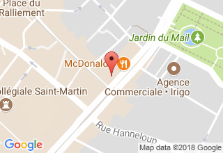Plan de localisation de J Bodin Architecte DPLG
