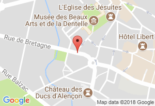 Plan de localisation de Lebrun Philippe