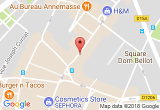 Plan de localisation de Martinet Bruno