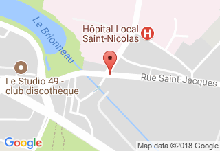 Plan de localisation de Papin Michel