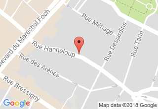 Plan de localisation de Pouget Sandrine