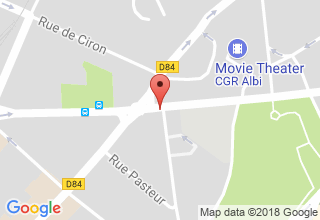 Plan de localisation de Sabatié Rosanna