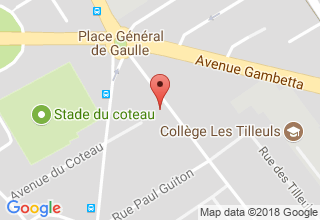 Plan de localisation de Sabatier Jean-Marie