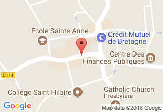 Plan de localisation de SCP d'architecture CAVARO - POULAIN