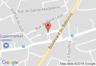 Plan de localisation de Signoret Bernard