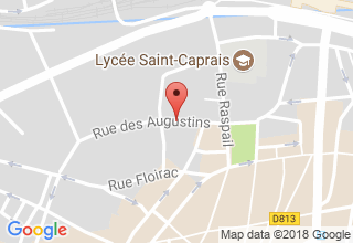 Plan de localisation de Stéphane Thouin Architecture
