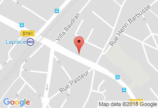 Plan de localisation de Templier Elisabeth