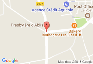 Plan de localisation de Baceiredo Sébastien