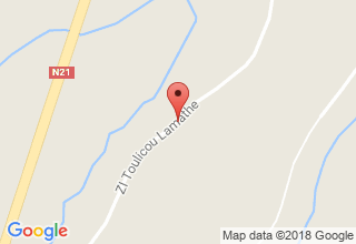 Plan de localisation de Toitures des Pyrénées