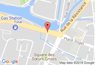 Plan de localisation de Amiens Métropole