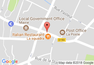 Plan de localisation de FCJM
