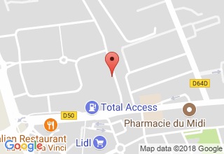Plan de localisation de Arquier Gérard