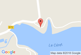 Plan de localisation de Base Nautique La Roucarié
