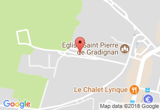 Plan de localisation de Boules Gradignanaises