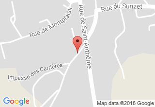 Plan de localisation de La Baladine (Assoc)