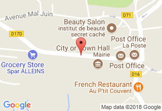 Plan de localisation de La Flambée