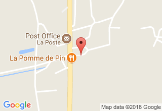 Plan de localisation de La Pomme De Pin
