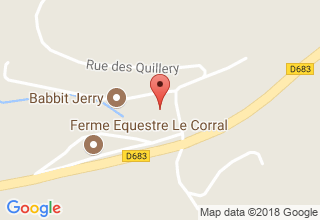 Plan de localisation de Le Merylou