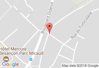 Plan de localisation de Squash Club