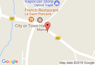 Plan de localisation de Paradis Nicolas