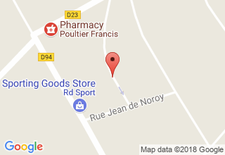 Plan de localisation de Guerrin Sabine