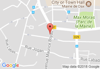 Plan de localisation de Sandy Mer Medium