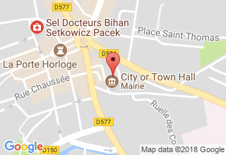 Plan de localisation de CRC