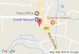 Plan de localisation de Bregaint 