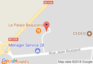Plan de localisation de Alpha Chartres 