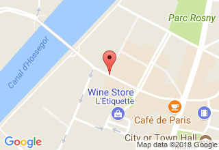 Plan de localisation de Hossegor Presse