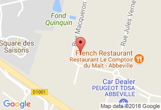 Plan de localisation de CGE-Distribution