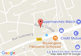 Plan de localisation de Mathis Raymond