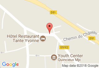 Plan de localisation de Chamant Roland