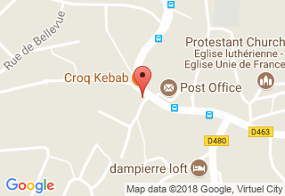 Plan de localisation de F.M Informatique
