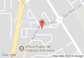 Plan de localisation de Pisson Andre