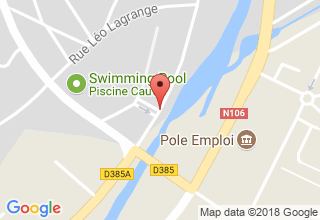 Plan de localisation de Ctre Com Action Sociale Ales