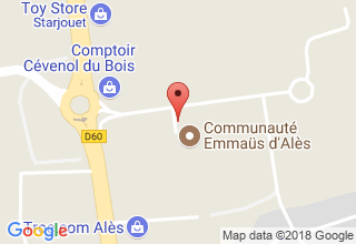 Plan de localisation de Emmaüs (Communaute d )